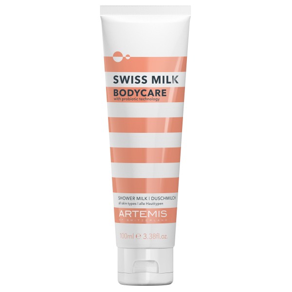 Artemis Swiss Milk Shower Milk Prausimosi pienelis kūnui, 100ml  | elvaistine.lt