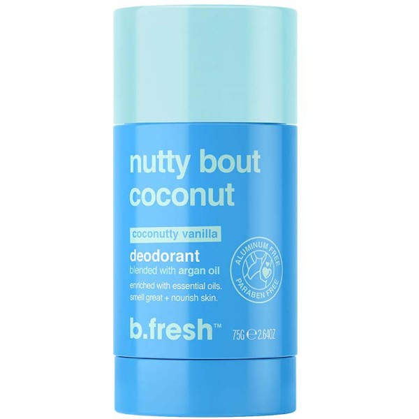 b.fresh Nutty Bout Coconut Aluminum-Free Deodorant Tepamas dezodorantas, 50g | elvaistine.lt