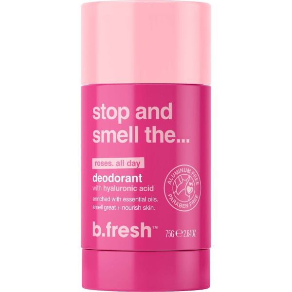 b.fresh Stop And Smell The... Roses Aluminum-Free Deodorant Tepamas dezodorantas, 50g | elvaistine.lt