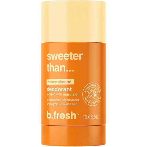 b.fresh Sweeter Than... Honey Almond Aluminium-Free Deodorant Tepamas dezodorantas, 50g | elvaistine.lt