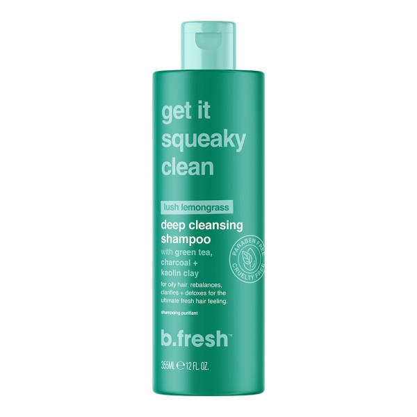 b.fresh Get It Squeeky Clean Deep Cleansing Shampoo Giliai valantis šampūnas, 355ml | elvaistine.lt