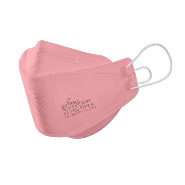 BOTN KF94 Apsauginis respiratorius vaikams, rožinis (S dydis), 1vnt | elvaistine.lt