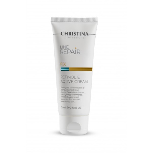 Christina Line Repair Fix Retinol E Active Cream Atkuriamasis veido kremas su retinoliu, 60ml | elvaistine.lt