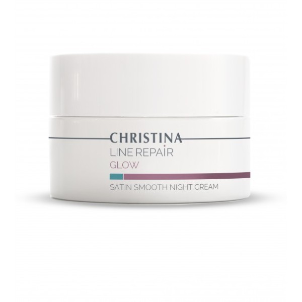 Christina Line Repair Glow Satin Smooth Night Cream Jauninantis naktinis veido kremas, 50ml | elvaistine.lt