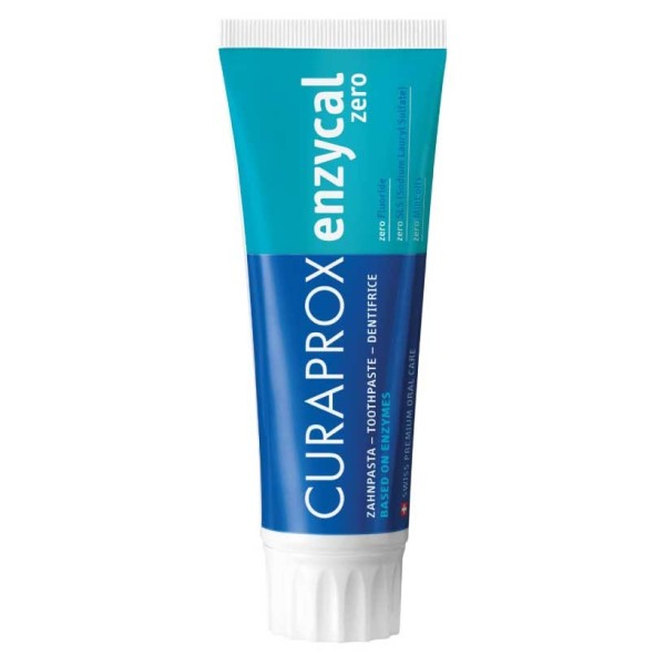 Curaprox Enzycal Zero Toothpaste Dantų pasta ėduonies profilaktikai, 75ml | elvaistine.lt