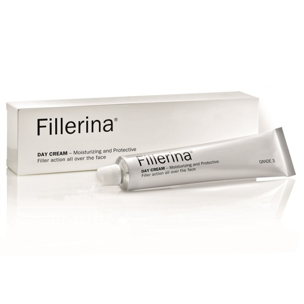 Fillerina Day Cream Grade 3 Dieninis kremas su 6 hialurono rūgštimis ir peptidais, 50ml | elvaistine.lt