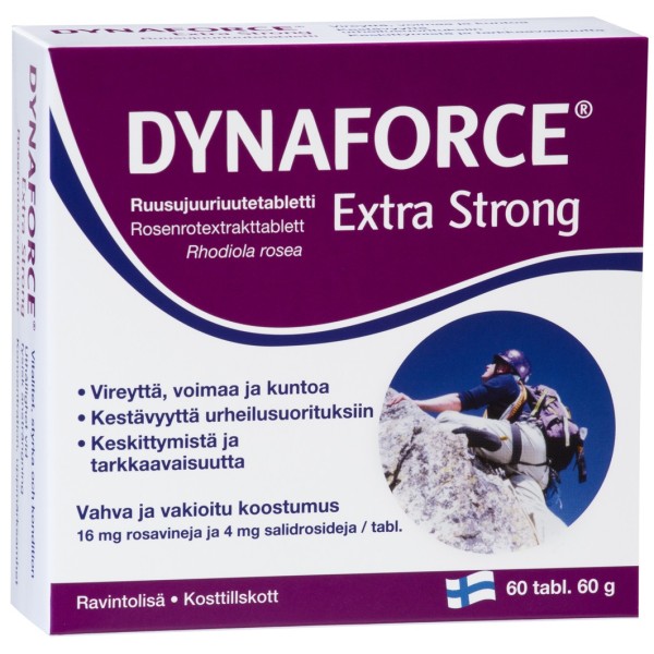 Hankintatukku Dynaforce Extra Strong, tab N60 | elvaistine.lt