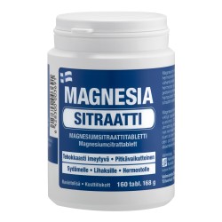 Magnesia Sitraatti kramtomosios tabletės, N160