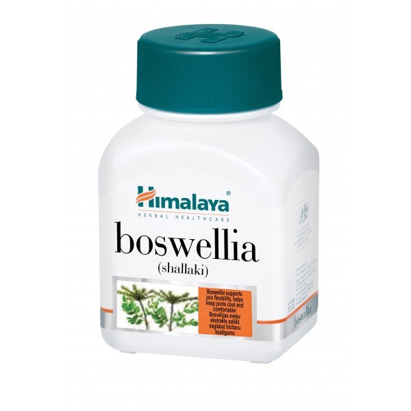 Himalaya Herbals Boswellia (shallaki) 60 kapsulių | elvaistine.lt