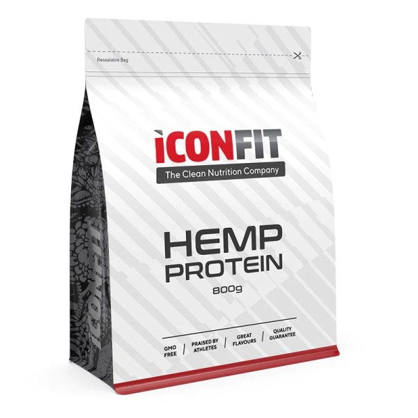 ICONFIT Hemp Protein Kanapių baltymai 50% , 800g  | elvaistine.lt
