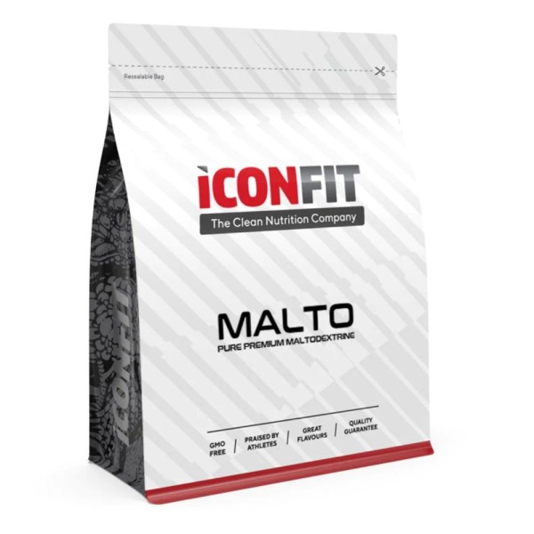 ICONFIT Malto Pure Premium Maltodextrine Maltodekstrinas, 1kg  | elvaistine.lt