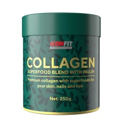Collagen Superfood Blend With Inulin Agrastų ir serbentų skonio kolageno supermaistai su inulinu, 250g