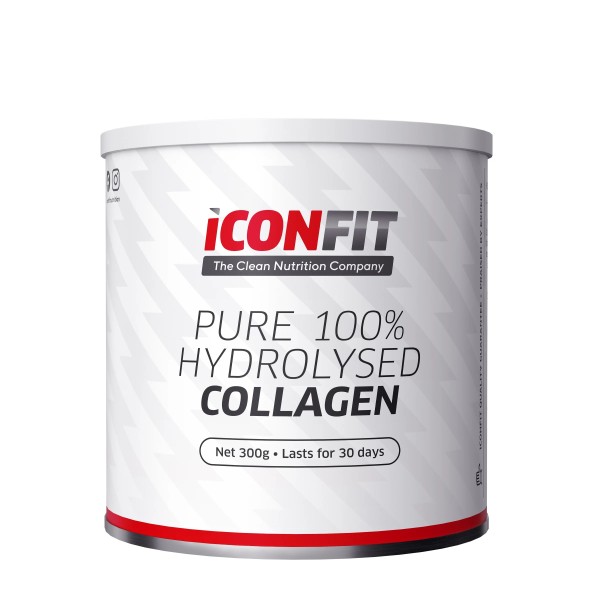 ICONFIT Pure 100% Hydrolysed Collagen Hidrolizuotas kolagenas, 300g | elvaistine.lt