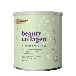 Beauty Collagen Lemon Lime Citrinų ir laimų skonio kolagenas odai, plaukams ir nagams, 300g