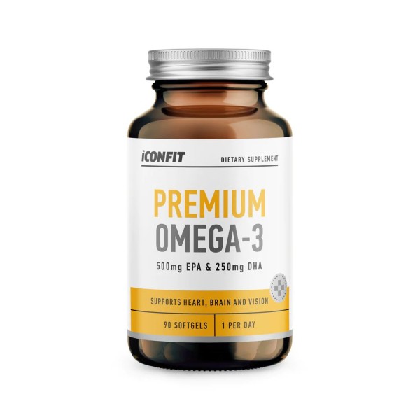 ICONFIT Premium Omega - 3, N90 | elvaistine.lt