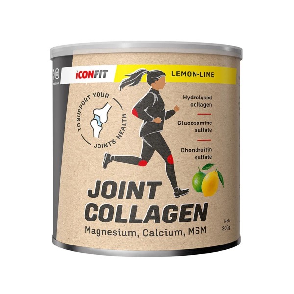 ICONFIT Joint Collagen Lemon Lime Citrinų ir laimų skonio kolagenas sąnariams, 300g | elvaistine.lt