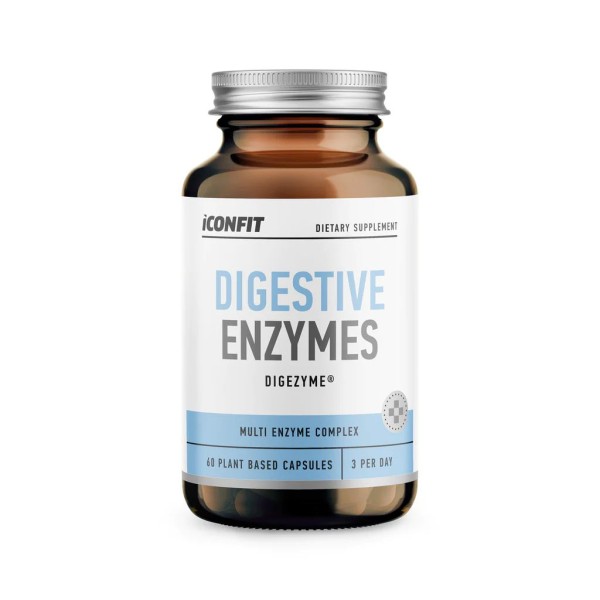 ICONFIT Digestive Enzymes Penkių specifinių fermentų kompleksas, N60 | elvaistine.lt