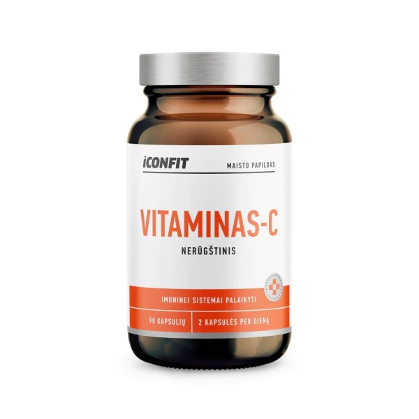 ICONFIT Vitaminas - C Ne rūgštus, N90 | elvaistine.lt