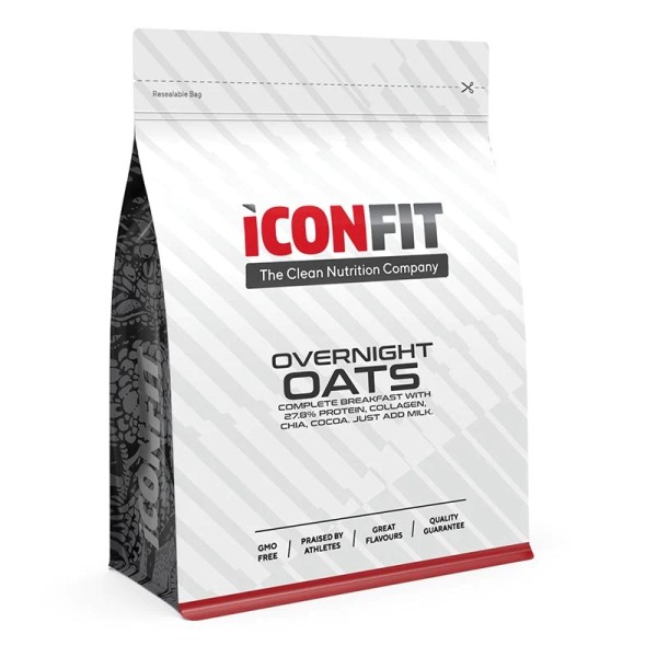 ICONFIT Overnight Oats Košė, 1kg | elvaistine.lt