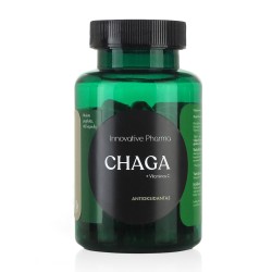 CHAGA + Vitaminas C, 60 kaps.