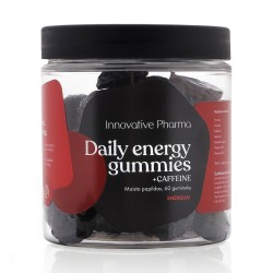 Daily Energy Gummies + Caffeine Maisto papildas, 60 guminukų