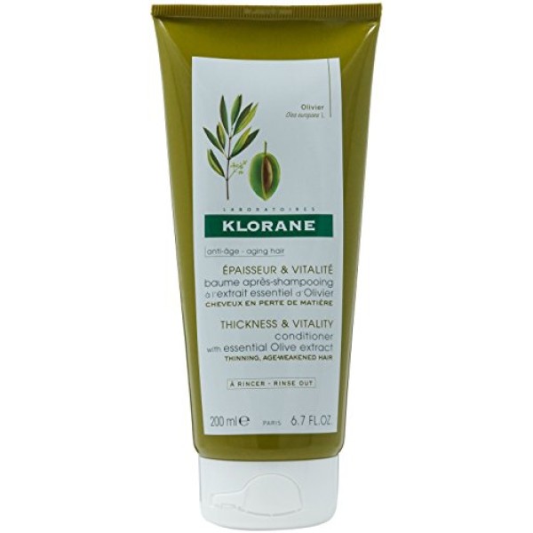 Klorane Vitality Conditioner With Olive Balzamas su alyvuogių ekstraktu, 200ml | elvaistine.lt
