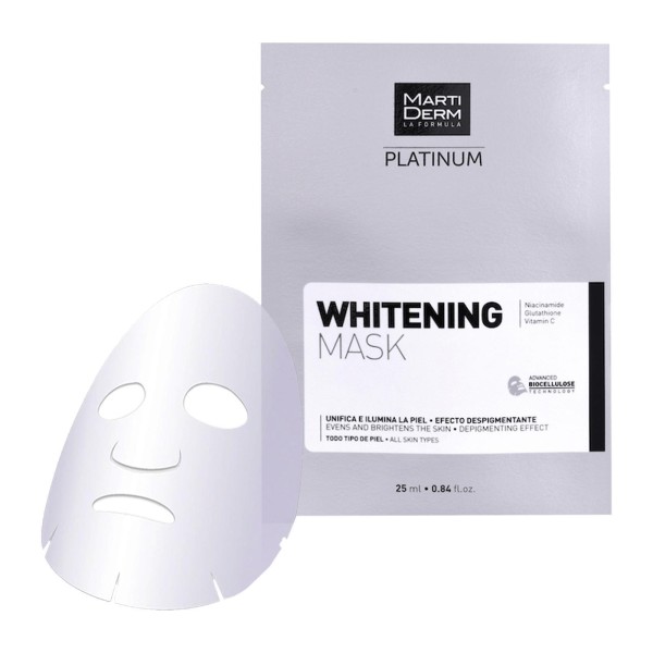MartiDerm MartiDerm Whitening Mask Skaistinamoji veido kaukė, 1vnt | elvaistine.lt