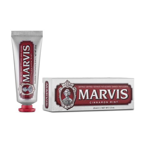 Marvis Cinnamon Mint Cinamono ir mėtų skonio dantų pasta, 25ml | elvaistine.lt