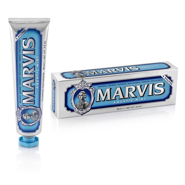 Marvis Aquatic Mint Jūros gaivos skonio dantų pasta, 85ml | elvaistine.lt