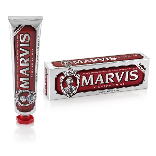 Marvis Cinnamon Mint Cinamono ir mėtų skonio dantų pasta, 85ml | elvaistine.lt