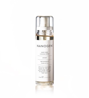 Nanogen Hair Fibre Locking Spray Plaukų efektą sukuriančios pudros-skaidulų fiksatorius, 100ml | elvaistine.lt