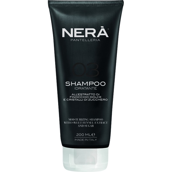 NERA 03 Moisturizing Shampoo With Sweet Fennel & Sugar Drėkinamasis šampūnas su pankolio ekstraktu, 200ml | elvaistine.lt