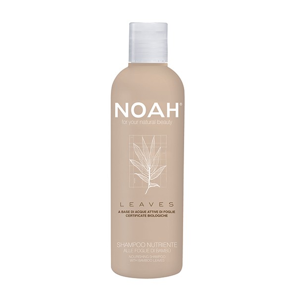 Noah LEAVES Maitinamasis šampūnas su bambuko lapais, 200ml | elvaistine.lt
