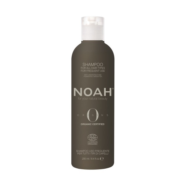 Noah Origins Shampoo For Frequent Use Šampūnas kasdieniam naudojimui, visų tipų plaukams, 250ml | elvaistine.lt