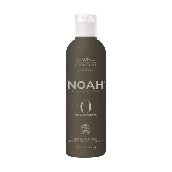 Noah Origins Purifying Shampoo Valomasis šampūnas besiriebaluojantiems plaukams, 250ml | elvaistine.lt