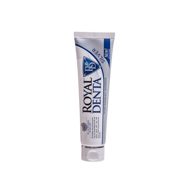 Royal Denta Silver Technology Toothpaste Dantų pasta su sidabru, 130g | elvaistine.lt