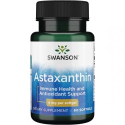 Astaksantinas natūralus 4 mg N60