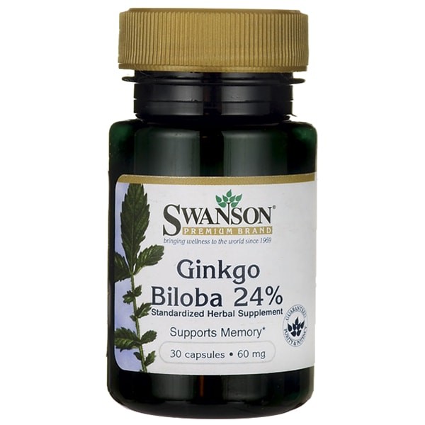 Swanson Ginkgo Biloba N30 | elvaistine.lt