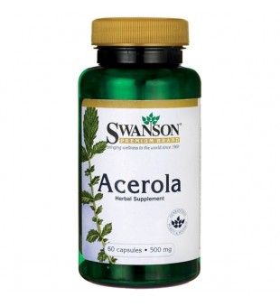 Acerola ir natūralus vitaminas C N60