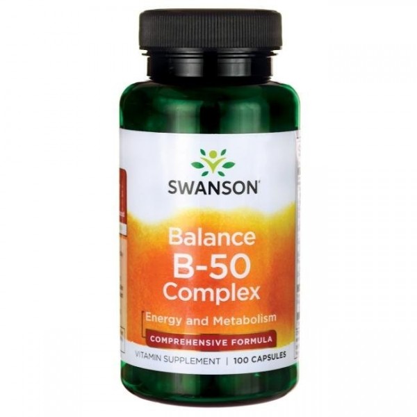 Swanson Vitaminų B kompleksas N100 | elvaistine.lt