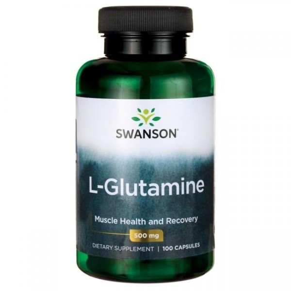 Swanson L-Glutaminas 500 mg N100 | elvaistine.lt