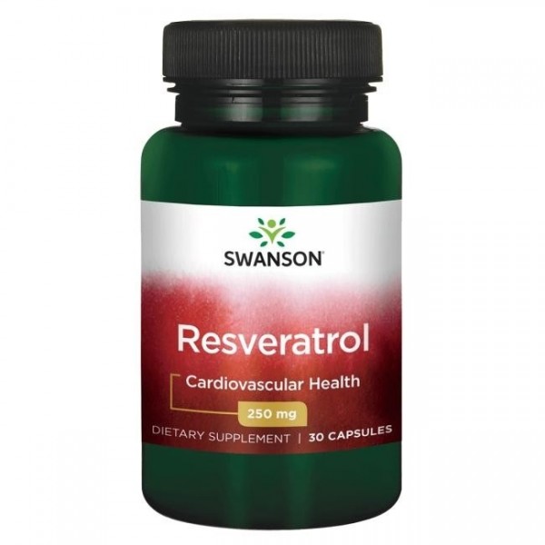 Swanson Resveratrolis 100 mg N30 | elvaistine.lt
