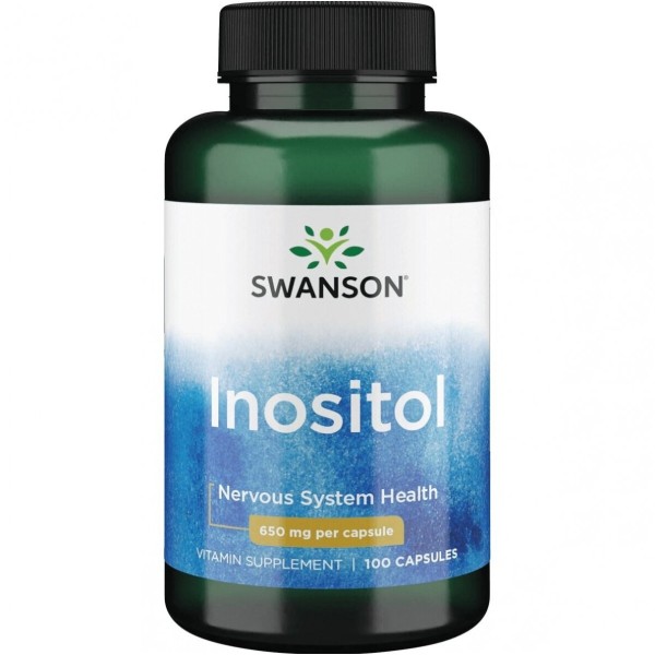 Swanson Inozitolis 650 mg N100 | elvaistine.lt