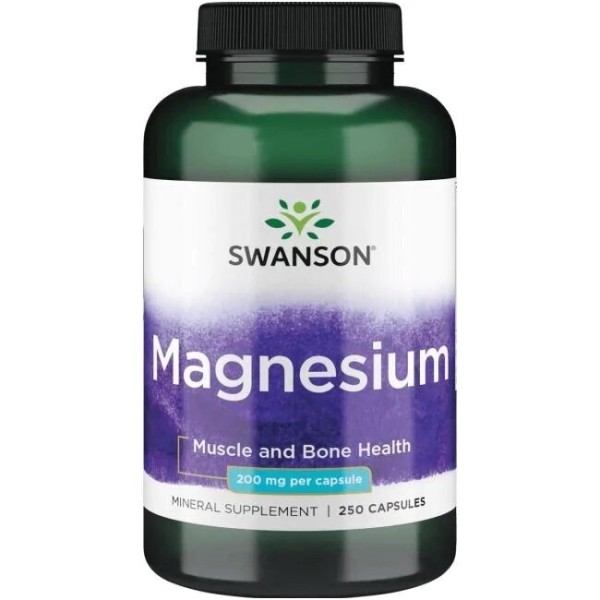 Swanson Magnis 200 mg N250 | elvaistine.lt