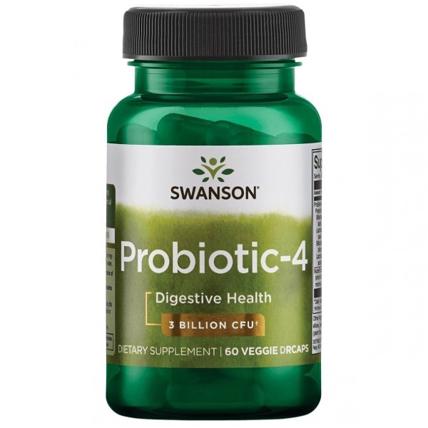 Swanson Probiotikai-4 N60 | elvaistine.lt