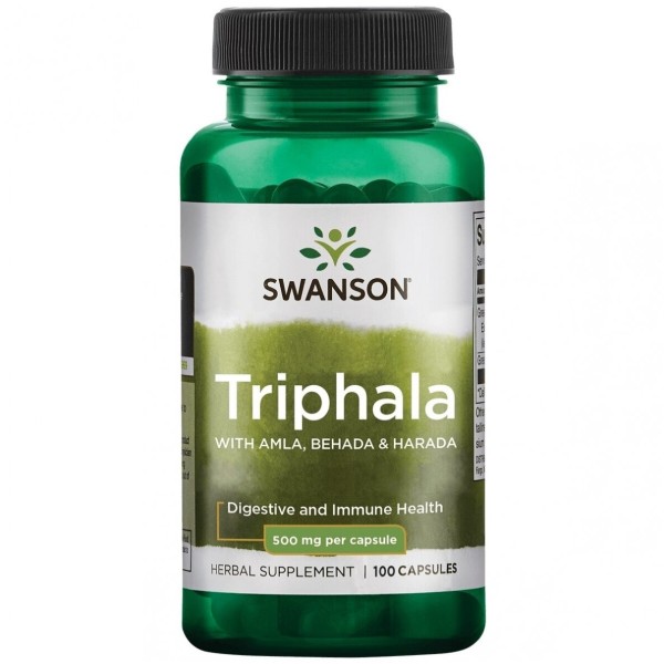 Swanson Triphala 500 mg N100 | elvaistine.lt