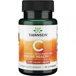 Vitaminas C su erškėtuogėmis 1000 mg N30