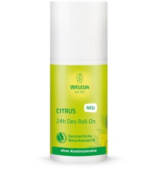Citrus 24h Roll-On Deo Rutulinis dezodorantas su citrinmedžių ekstraktu, 50ml