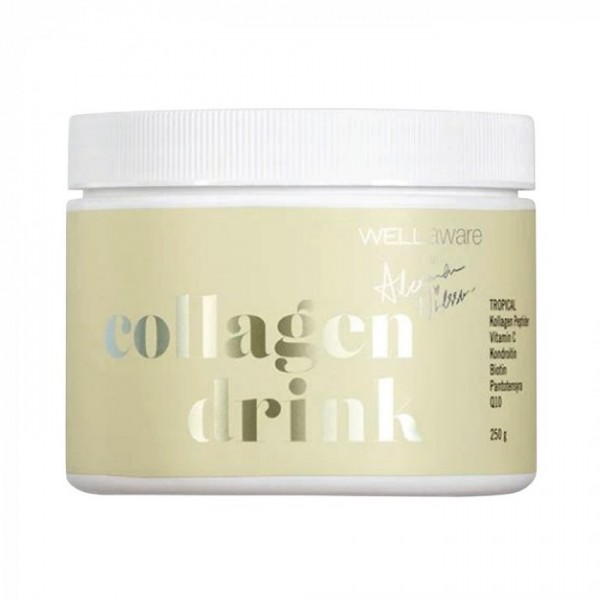 WellAware Collagen Drink by Alexandra Nilsson Tropinių vaisių skonio kolageno milteliai, 250g | elvaistine.lt
